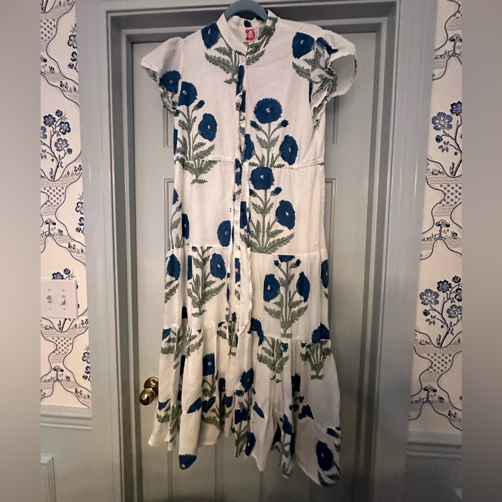 Victoria Dunn Floral Mini Dress